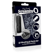 MY SECRET VIBRATING PANTY SET VIBE WITH REMOTE CONTROL RING - £32.71 GBP