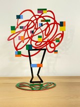 Metal sculpture   &quot; Red bouquet &quot;  by DAVID GERSTEIN - £93.68 GBP