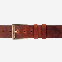 The Prime Burnt Sienna Leather Belt image 3