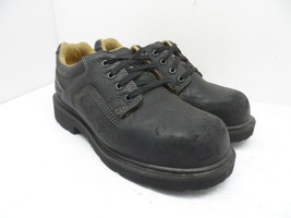 DAKOTA Men&#39;s Low-Cut Quad Comfort Steel Toe Steel Plate Work Shoes Black 9.5W - £44.82 GBP
