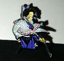 Demon Slayer Anime Shinobu Kocho as Insect Hashira Figure Enamel Pin NEW UNUSED - £6.12 GBP