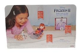 2020 Disney Frozen 2 Exclusive Petite Anna Doll &amp; Olaf Ice Canoe Gift Set Age 3+ - £12.81 GBP