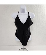 Women&#39;s Black Swimsuits Sexy High Cut Adjustable Straps XL - £12.45 GBP