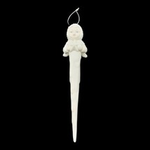 Vintage Dept 56 Snowbabies Ornament My First Star White Icicle Blue Eyed 6&quot; READ - £6.14 GBP
