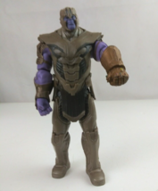 2018 Hasbro Titan Hero Series Marvel Avengers Endgame Thanos 6&quot; Action Figure - £8.38 GBP