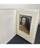 Vintage 1940s Hand-Tinted Portrait – Miniature by Cheyne Studio Photo in... - $761.58 MXN