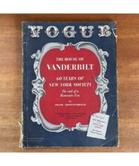 Vogue November 15th, 1941 The House of Vanderbilt - £117.67 GBP