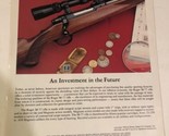 Ruger M77 Rifle Vintage Print Ad Advertisement Sturm Ruger And Company pa12 - $6.92