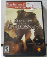 Shadow of the Colossus PlayStation 2 Red Greatest Hits 2006 Rated T 1 Pl... - £14.58 GBP