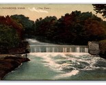 View of the Dam Lindsborg Kansas KS 1908 DB Postcard V12 - $3.57