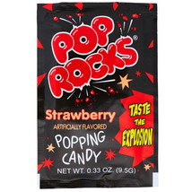 Pop Rocks Popping Candy 50pcs - Strawberry - £44.29 GBP