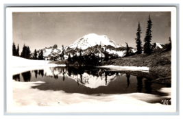 RPPC Mount Rainier Chinook Pass Washington WA Ellis Photo 581 Postcard R7 - £3.84 GBP