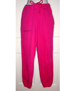 PANGAIA BRIGHT PINK TRACK PANTS XXS - SWEATPANTS - $61.41 CAD