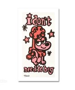 Todd Goldman-&quot;I Don&#39;t Need to Beg&quot;  Limited Edition  Giclee on Canvas, W... - £462.75 GBP