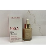 Clarins Skin Illusion Natural Hydrating Foundation #100.5 Cream SPF 15 N... - $31.22 CAD