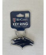 University Of Nevada Wolfpack Reno Wincraft Keychain Ring Blue NWT - £12.74 GBP