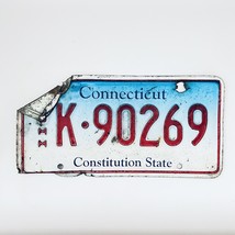  United States Connecticut Commercial Trailer License Plate K-90269 - $228.53 MXN