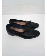Louis Lanfranco Black Leather Loafers Made In Italy Men&#39;s 9.5 D - $774.38 MXN