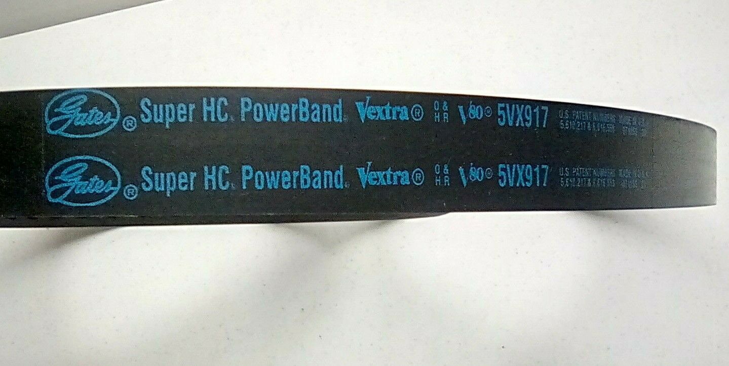 Gates 2/5VX917 Belt Super HC Powerband Vextra Transit Bus Accessory Belt Item image 2