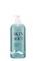 AVON SKIN SO SOFT ORIGINAL SHOWER GEL BONUS SIZE WITH PUMP INCLUDED  33.... - £22.38 GBP