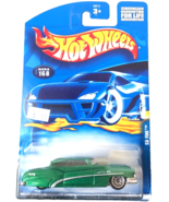 New 2001 Hot Wheels #168 So Fine Chrome Lace Spoke Green Die-Cast Car - $94.23 MXN