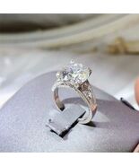 5 Carat Moissanite 925 Sterling Silver Ring - $166.76