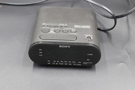 Sony Dream Machine ICF-C218 AM/FM Alarm Clock Radio Black Tested &amp; Works - £10.05 GBP