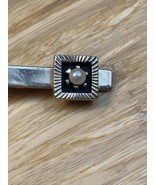 Vintage Gold Tone Faux Pearl Tie Clip Clasp Men&#39;s Estate Jewelry Find KG JD - $277.99 MXN