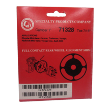 SPC 71328  Full Contact Rear Wheel Alignment Shim 1 degree OR 7/16&quot; - $11.19