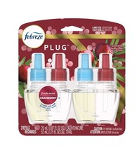 Febreze Plug Scented Oil Refill, Fresh-Twist Cranberry, Pack of 2 - £18.05 GBP