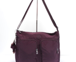 Kipling Sidney Crossbody Shoulder Bag HB7685 Polyamide Dark Plum Tonal $... - £53.69 GBP