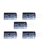 470Uf 200V 22X35Mm +/-20% -40 To +105°C 5 Pcs Aluminum Electrolytic - $38.99