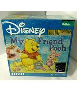 Disney MY FRIEND POOH  Puzzle Winnie Piglet Photomosaics 1000pc SEALED w... - €39,20 EUR