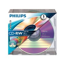 Philips CD-RW 80MIN  - $13.00
