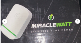 MIRACLEWATT Stabilize Your Home Electrical Current Protect &amp; Prolong App... - $14.73