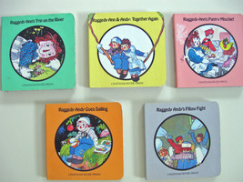 Raggedy Ann &amp; Andy Mini Board Books (5) - $13.67 CAD