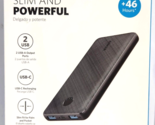 Anker - PowerCore III 10K mAh USB-C Portable Battery Charger - Black - $20.31