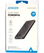 Anker - PowerCore III 10K mAh USB-C Portable Battery Charger - Black - £15.88 GBP