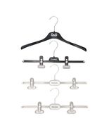 PRADA D&amp;G Jil Sander Designer Hangers Lot of 4 Clip &amp; Suit Hangers Authe... - $34.64