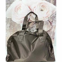 VTG RETRO NOS Brown Nylon Gym Bag Exclusively for Bloomingdales  XL - $42.77
