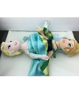 Disney Doll Frozen Elsa Anna Topsy Turvy Stuffed Plush Toy Doll Reversible - £11.87 GBP