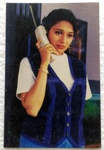 Carte postale originale rare acteur de Bollywood super star Madhuri Dixit - £10.99 GBP