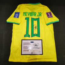 Neymar Signed Brazil World Cup 2022 Printed Signature Shirt/Jersey  - $124.95