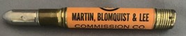 Vintage Martin Blomquist &amp; Lee Commission Kansas City Advertising Bullet... - £4.75 GBP