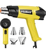 ROMECH Heat Gun 1500W Variable Temperature Control with 2 Air Volume Set... - $61.03 CAD