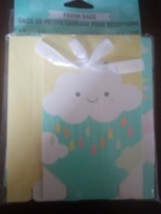 Favor Bags 12 Count With Ribbons Clouds - $15.05