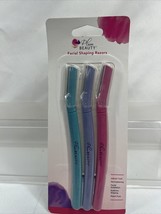 Plum Beauty Facial Shaping Razors Non-slip Grip Bikini Eyebrow &amp; peach f... - $5.45