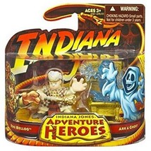 Indiana Jones Adventure Heroes NIB Hasbro Rene Belloq &amp; Ark &amp; Ghost Figures - £20.76 GBP