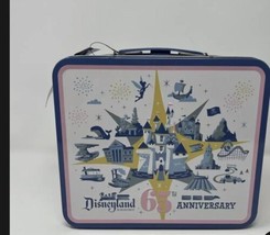 Disney - Disneyland 65th Anniversary Tin Lunch Box - Free Shipping - £15.79 GBP