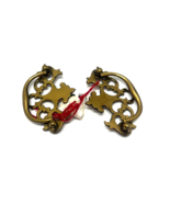 Brass Fancy 4 1/4&quot; Wide Set of 2 Drawer Pulls - $9.90